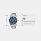 Edifice Men Quartz Blue Dial Analog Stainless Steel Watch ED684