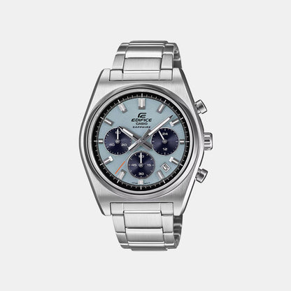 Edifice Men Quartz Blue Dial Chronograph Stainless Steel Watch ED688