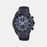 Edifice Men Quartz Blue Dial Analog Stainless Steel Watch ED698