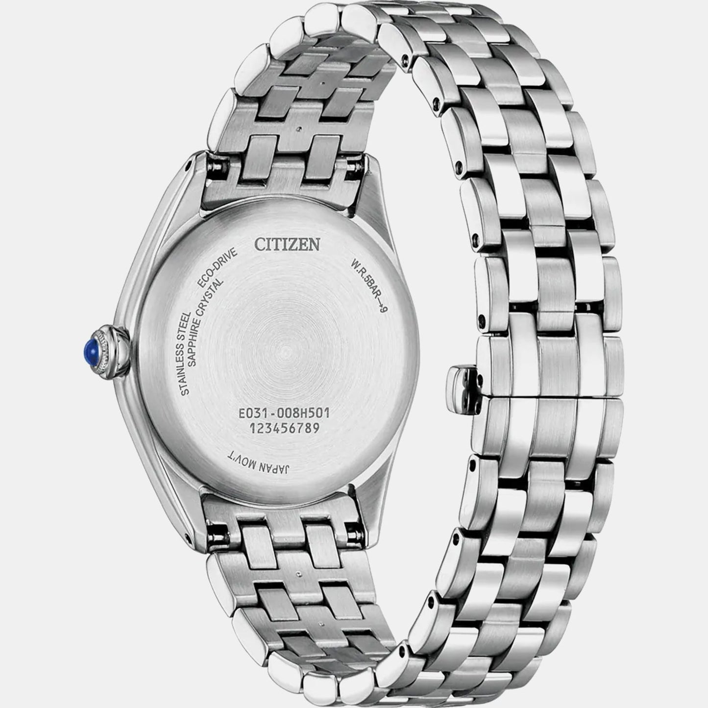 Citizen L Women Quartz Copper Dial Analog Stainless Steel Watch EM1140-80X