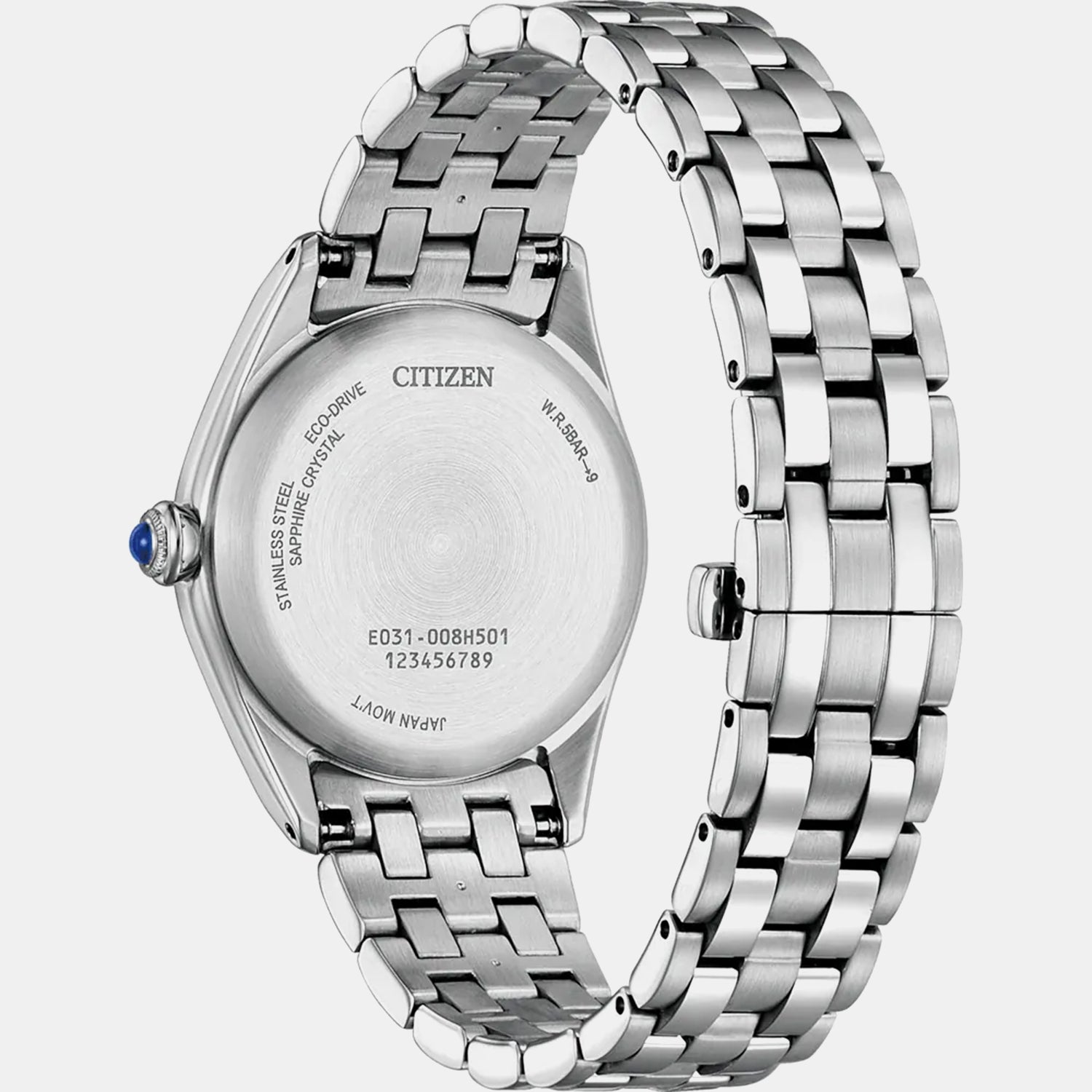 Citizen L Women Quartz Copper Dial Analog Stainless Steel Watch EM1140-80X