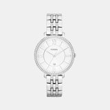Jacqueline Women Quartz Silver Dial Analog Stainless Steel Watch ES3545