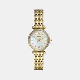 Carlie Women Quartz Mother Of Pearl Dial Analog Stainless Steel Watch ES4735