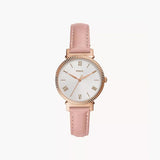 Fossil Daisy Three-Hand Blush Leather Watch