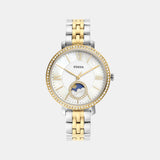 Jacqueline Women Quartz Mother Of Pearl Dial Multi-Function Stainless Steel Watch ES5166