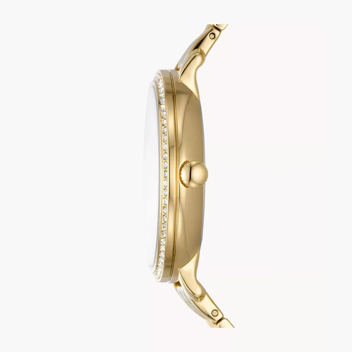 Fossil Jacqueline Sun Moon Multifunction Gold-Tone Stainless Steel Watch