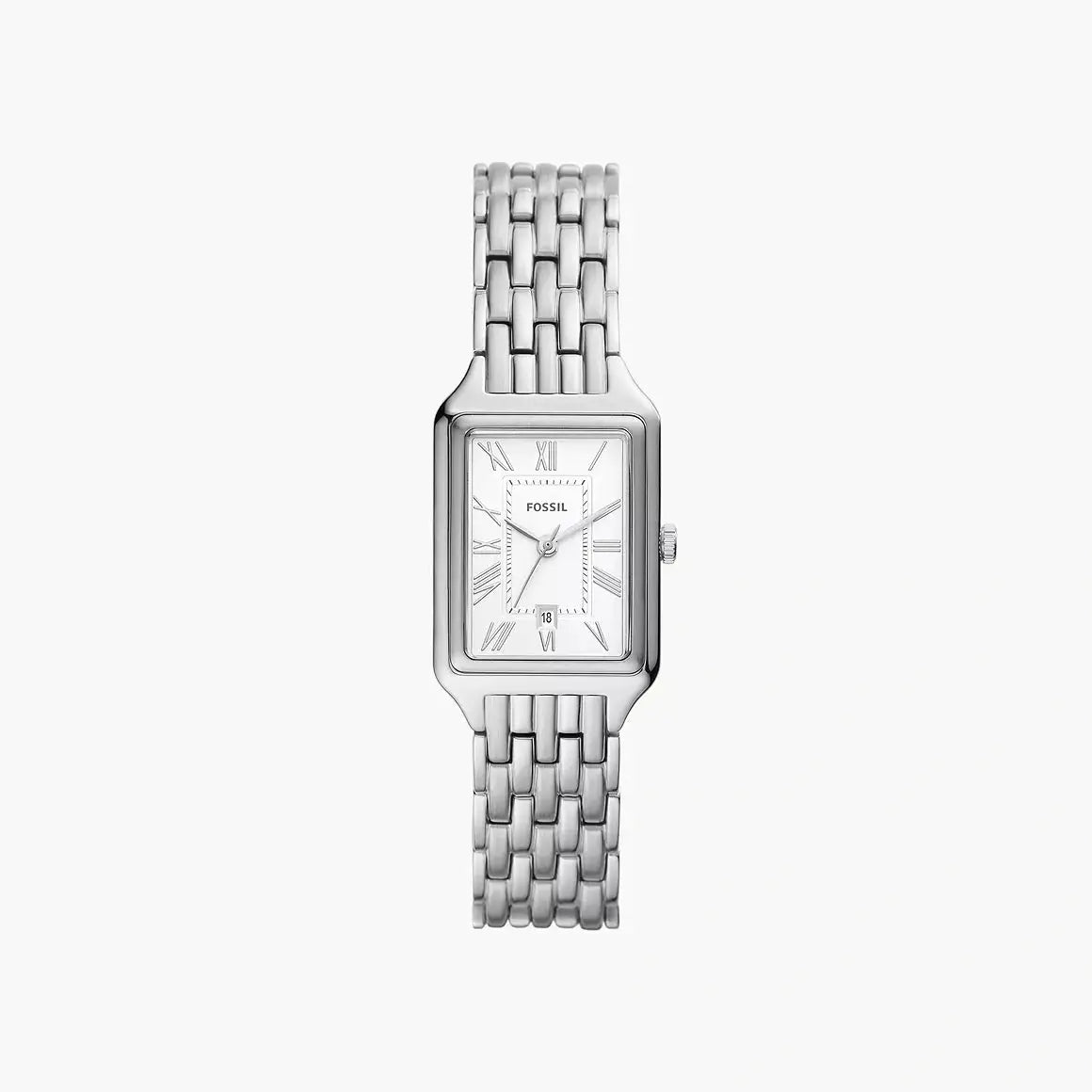 Fossil Raquel Three-Hand Date Stainless Steel Watch
