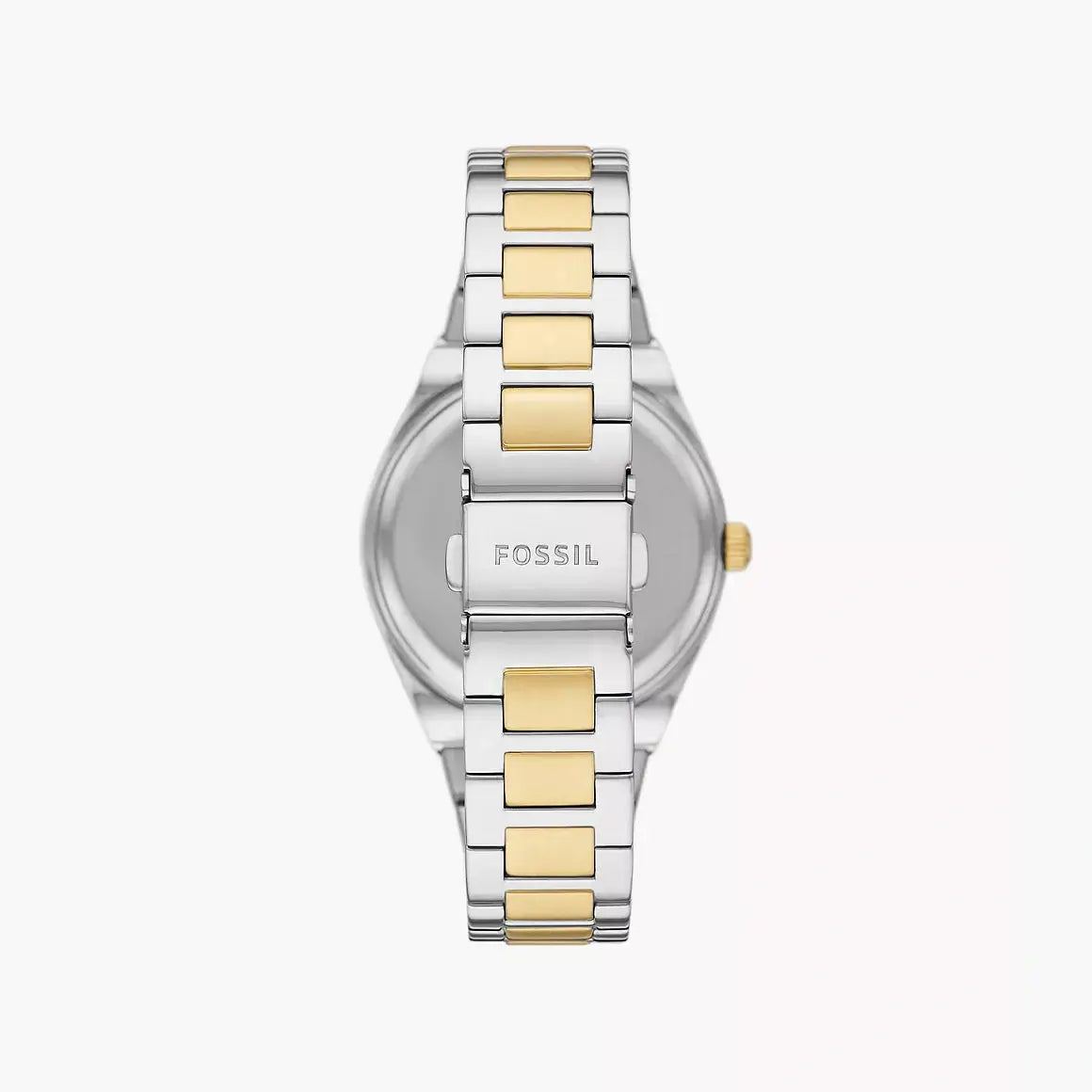 Fossil Scarlette Three-Hand Date Two-Tone Stainless Steel Watch