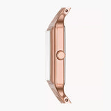 Fossil Raquel Three-Hand Date Rose Gold-Tone Stainless Steel Watch