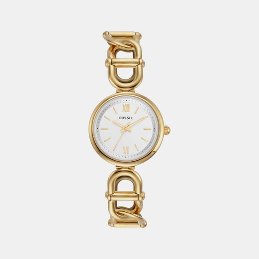 Carlie Women Quartz Silver Dial Analog Stainless Steel Watch ES5272