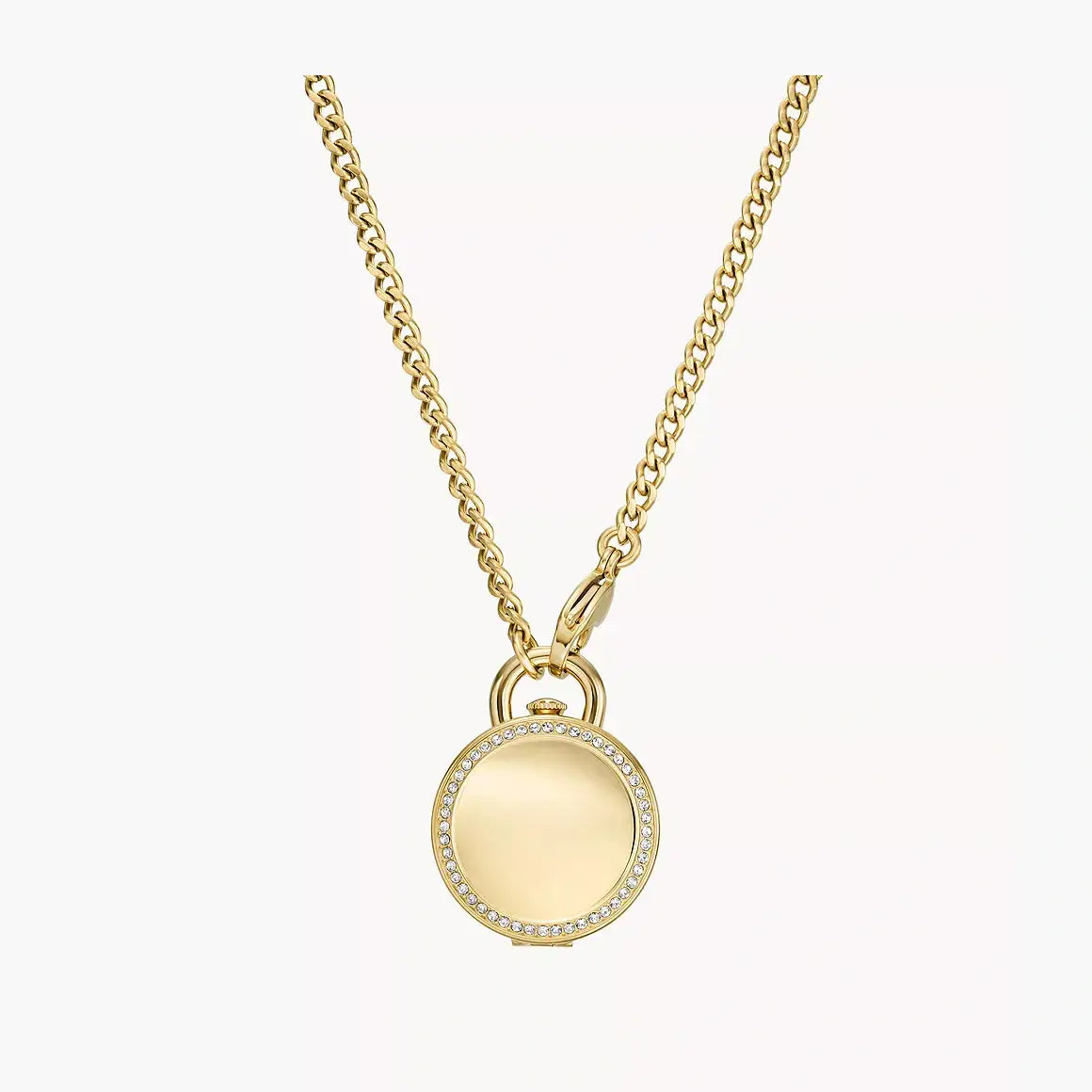 Fossil Jacqueline Three-Hand Gold-Tone Stainless Steel Watch Locket