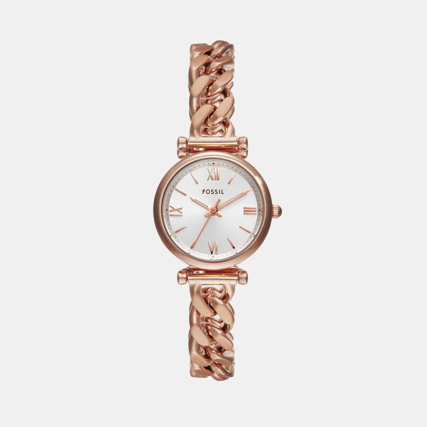 Carlie Women Quartz Silver Dial Analog Stainless Steel Watch ES5330