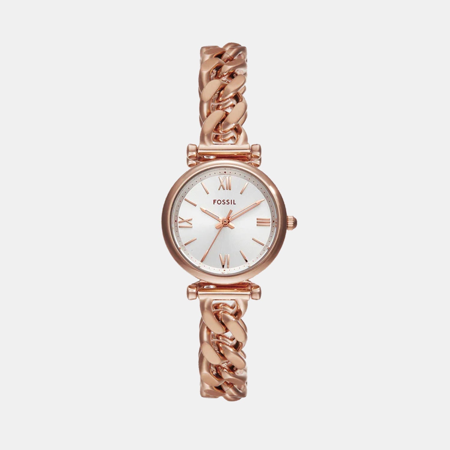Carlie Women Quartz Silver Dial Analog Stainless Steel Watch ES5330