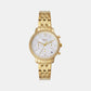 Neutra Women Quartz White Dial Chronograph Stainless Steel Watch ES5358