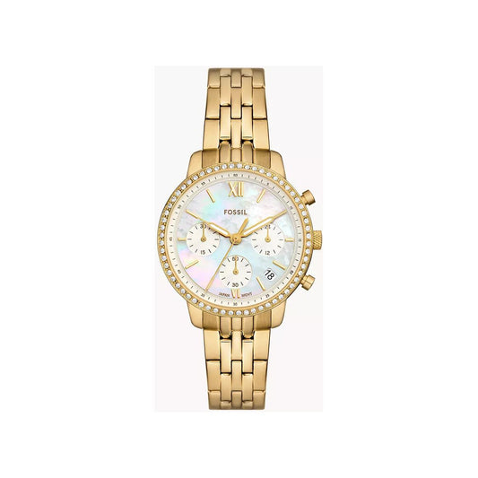 FOSSIL Neutra Chronograph Gold-Tone Stainless Steel Watch ES5358