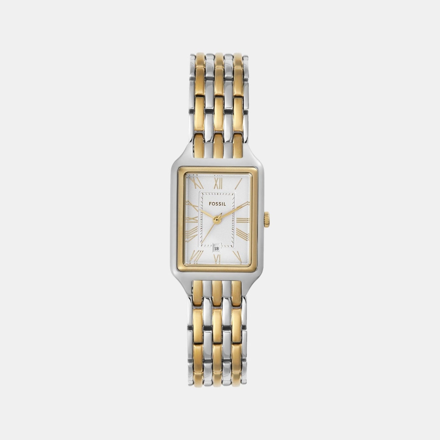 Raquel Women Quartz Silver Dial Analog Stainless Steel Watch ES5368