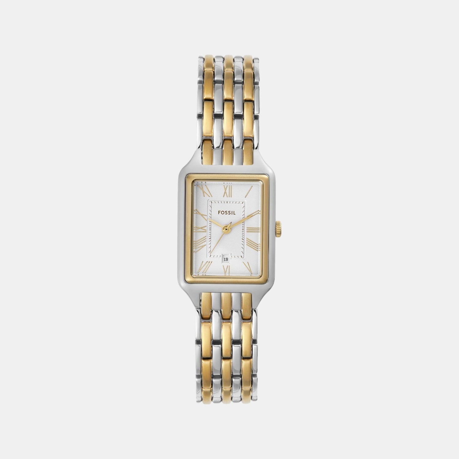 Raquel Women Quartz Silver Dial Analog Stainless Steel Watch ES5368