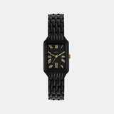 Raquel Women Quartz Black Dial Analog Stainless Steel Watch ES5385