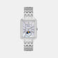 Raquel Women Quartz Mother Of Pearl Dial Analog Stainless Steel Watch ES5400