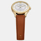 Gilmore Women Quartz Silver Dial Analog Leather Watch ES5423