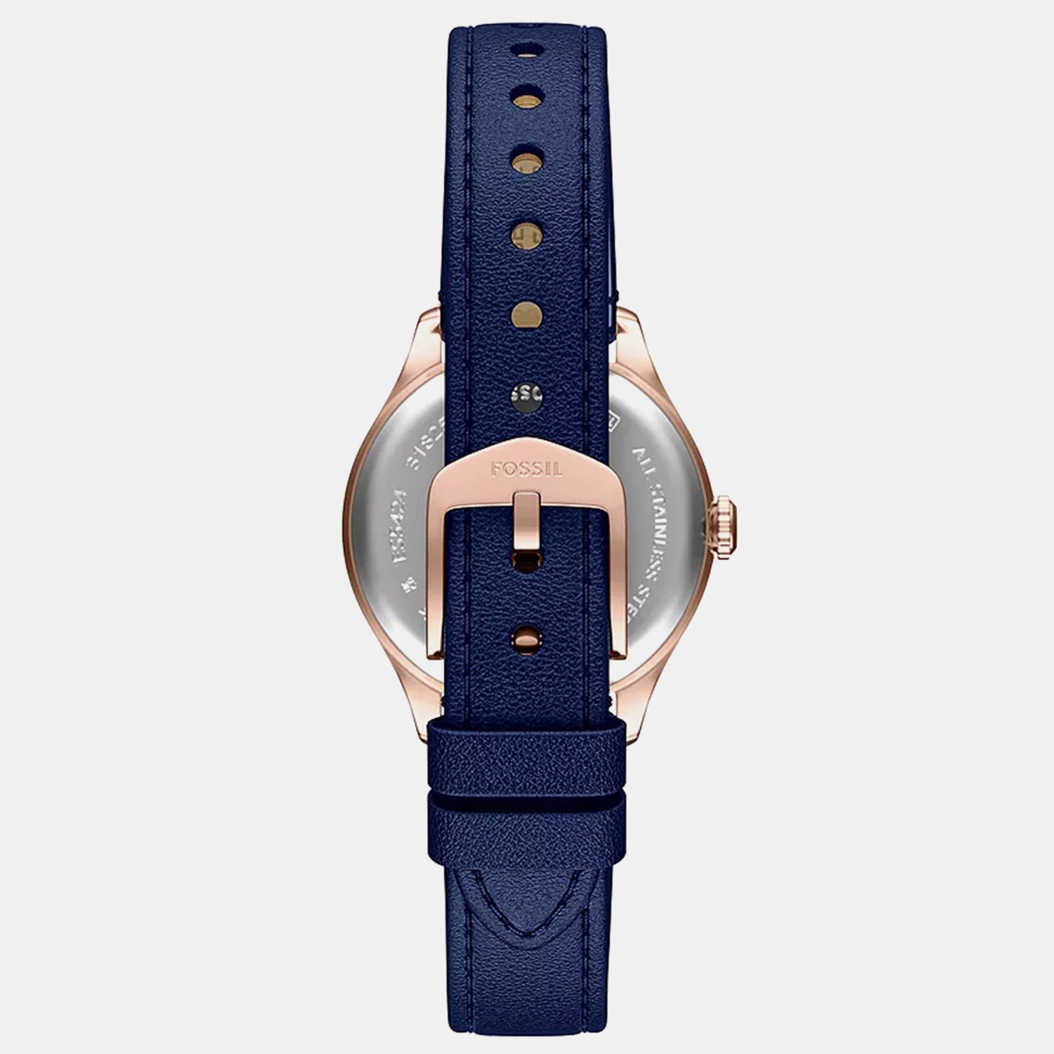 Gilmore Women Quartz Blue Dial Analog Leather Watch ES5424