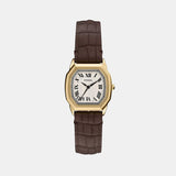 Harlow Women Quartz Cream Dial Analog Leather Watch ES5426