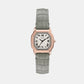 Harlow Women Quartz Cream Dial Analog Leather Watch ES5435