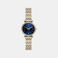 Carlie Women Quartz Blue Dial Analog Stainless Steel Watch ES5438