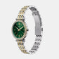 Carlie Women Quartz Green Dial Analog Stainless Steel Watch ES5439