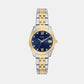 Scarlette Women Quartz Blue Dial Analog Stainless Steel Watch ES5443