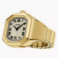 Harlow Watch Ring Women Quartz Cream Dial Analog Stainless Steel Watch ES5446