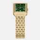 Raquel Women Quartz Green Dial Analog Stainless Steel Watch ES5452