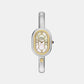 Sloan Women Quartz Mother Of Pearl Dial Analog Stainless Steel Watch ES5455