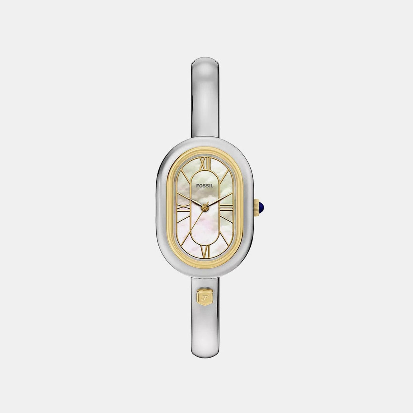 Sloan Women Quartz Mother Of Pearl Dial Analog Stainless Steel Watch ES5455