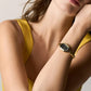 Sloan Women Quartz Black Dial Analog Stainless Steel Watch ES5456