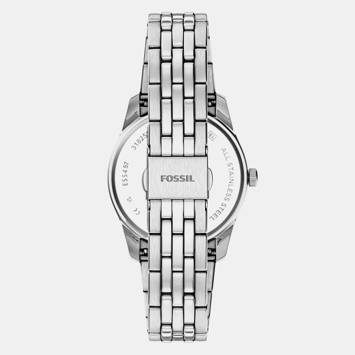 Scarlette Women Quartz Blue Dial Analog Stainless Steel Watch ES5457