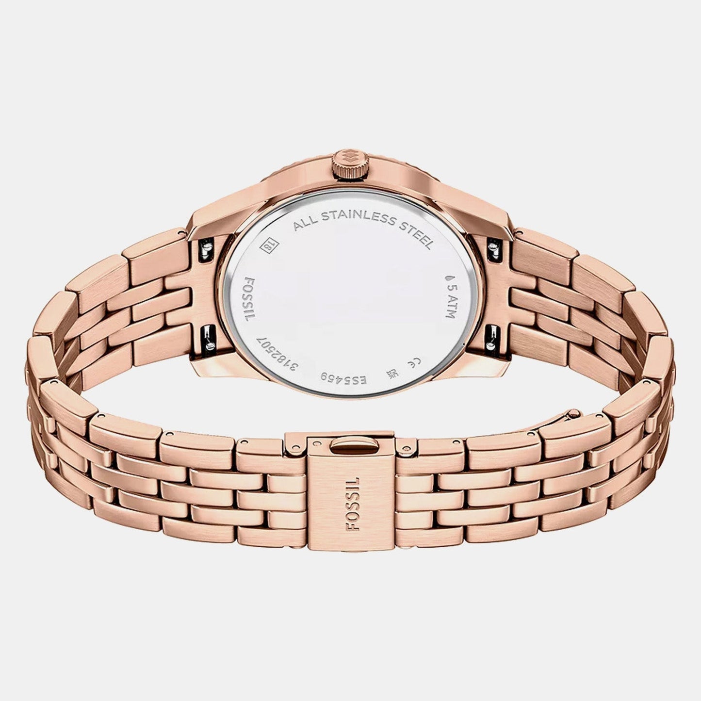 Scarlette Women Quartz Grey Dial Analog Stainless Steel Watch ES5459
