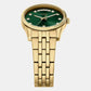 Scarlette Women Quartz Green Dial Analog Stainless Steel Watch ES5460