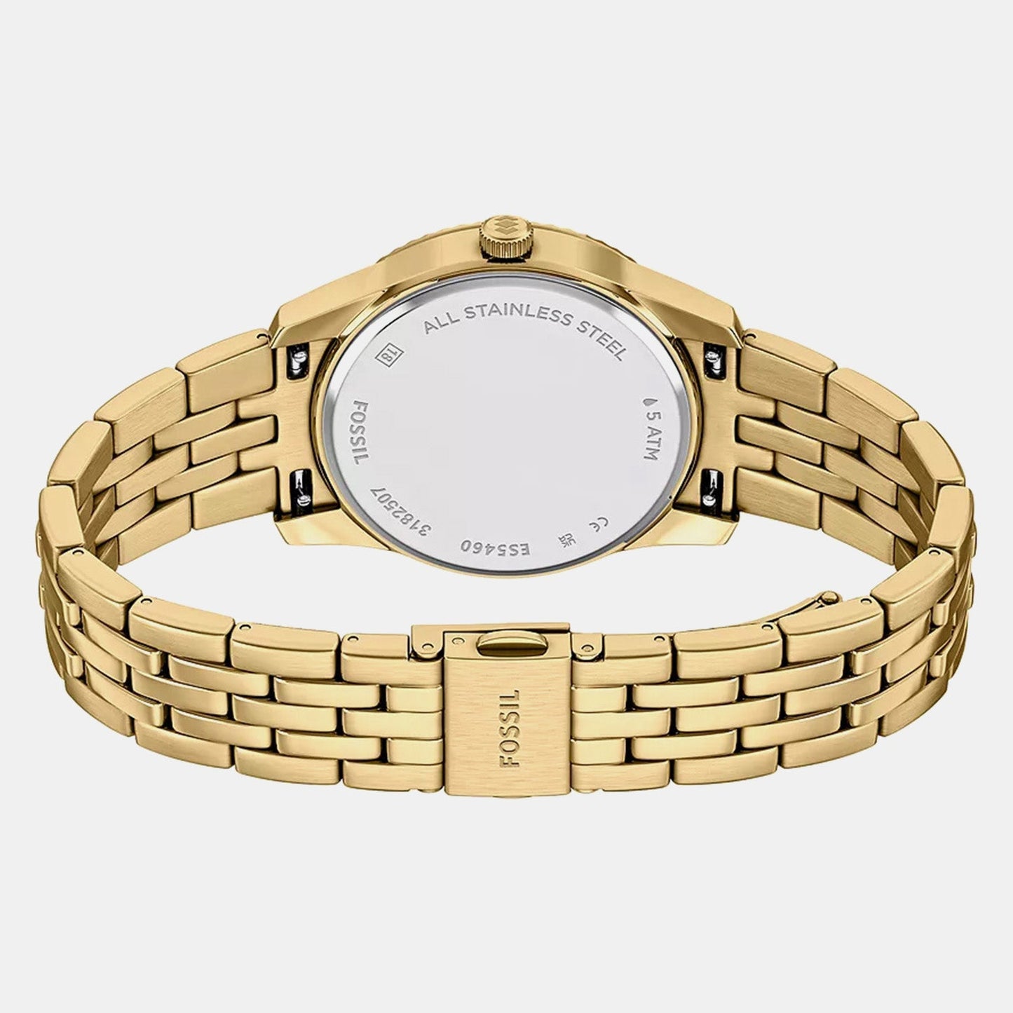Scarlette Women Quartz Green Dial Analog Stainless Steel Watch ES5460