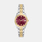 Scarlette Women Quartz Pink Dial Analog Stainless Steel Watch ES5461