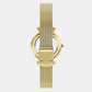 Women Quartz Mother Of Pearl Dial Analog Mesh Watch ES5462