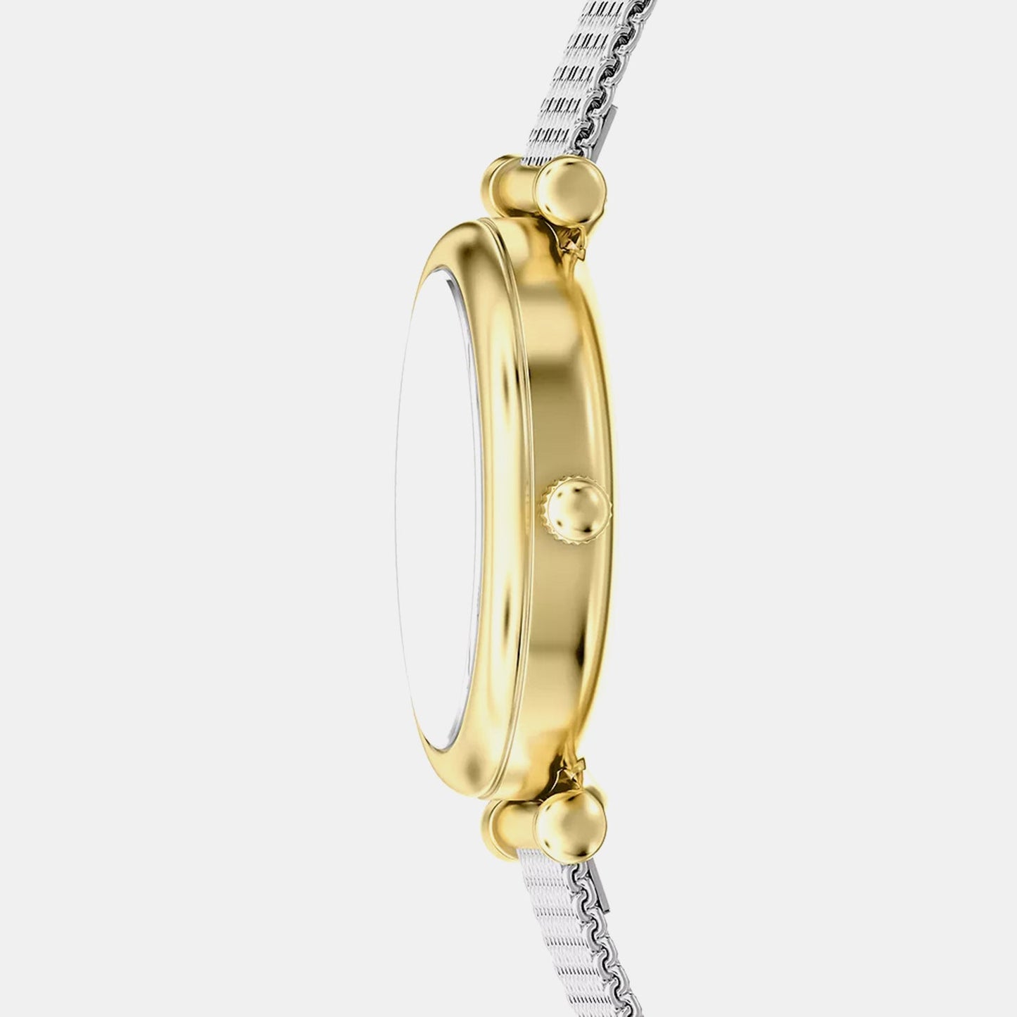 Carlie Women Quartz Mother Of Pearl Dial Analog Mesh Watch ES5463