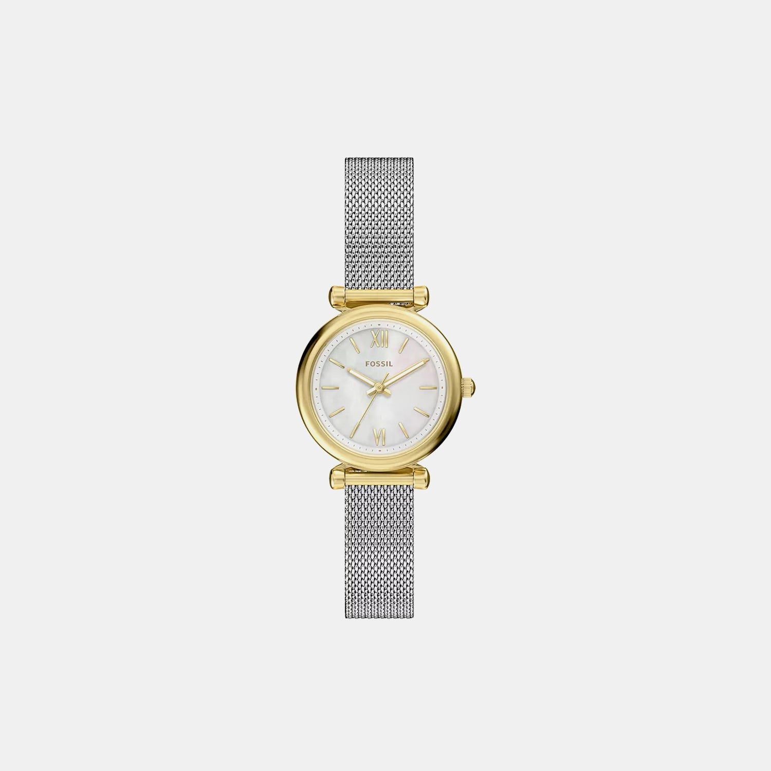 Carlie Women Quartz Mother Of Pearl Dial Analog Mesh Watch ES5463