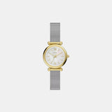 Carlie Women Quartz Mother Of Pearl Dial Analog Mesh Watch ES5463
