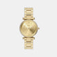 Carlie Women Quartz Gold Dial Analog Stainless Steel Watch ES5465