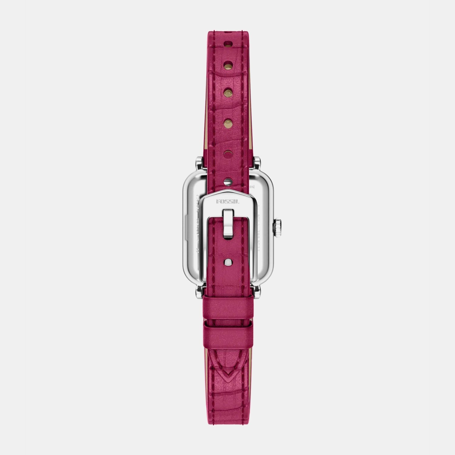 Raquel Women Quartz Silver Dial Analog Leather Watch ES5466