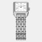 Women Quartz Silver Dial Analog Stainless Steel Watch ES5469