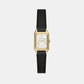 Women Quartz White Dial Analog Leather Watch ES5470