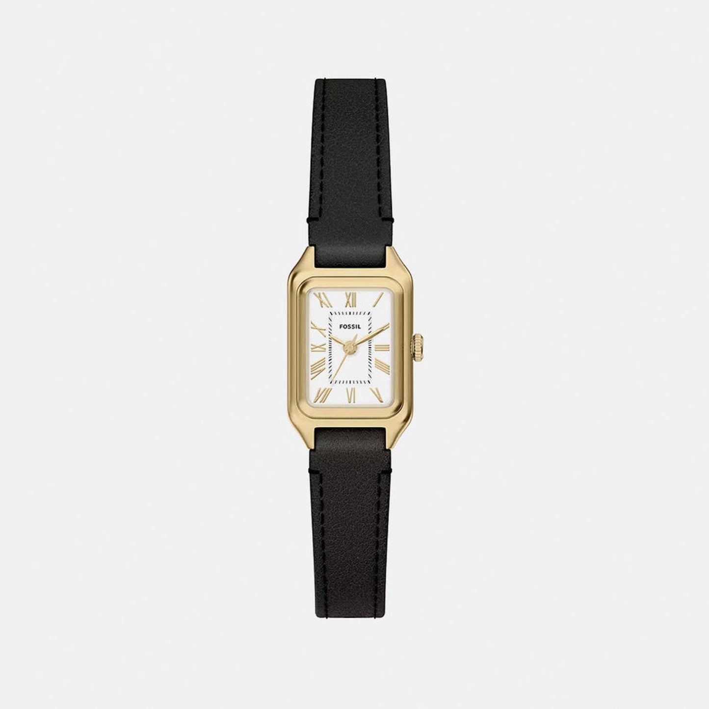 Women Quartz White Dial Analog Leather Watch ES5470