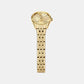 Scarlette Women Quartz Gold Dial Analog Stainless Steel Watch ES5474